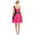 Grace Karin Nouvelle couleur Short One Shoulder Cocktail Deep Pink Robes de soirée Homecoming CL4288-2